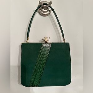 Vintage 50s kelly style bag